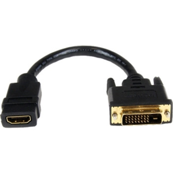 HDDVIFM8IN-B2 StarTech 8in HDmi To Dvi Dongle Adap Female To Male Adapter