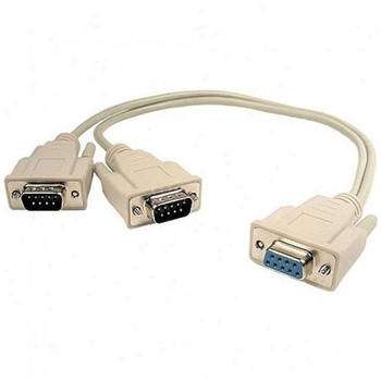 PCM-1600-25 Cables Unlimited 25ft Beige Db25 Rs232 Straight Through Extension Cable