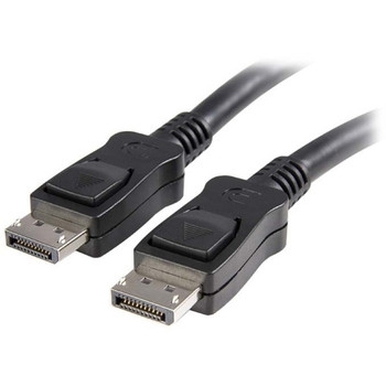 DISPL50CM StarTech 0.5m Short DisplayPort 1.2 Cable with Latches M/M DisplayPort 4k