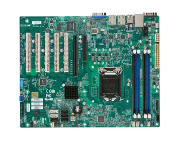 X10SLA-F SuperMicro Intel C222 Express PCH Xeon E3-1200 v3/ 4th Gen Core i3/ Pentium/ Celeron Processors Support Single socket H3 LGA-1150 ATX Server