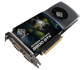 BFGE98512GTXE BFG GeForce 9800 GTX (G92) 512MB 256-Bit GDDR3 PCI Express 2 x16 HDCP Ready SLI Support Video Graphics Card