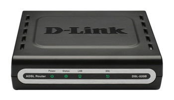 DSL-520B-A1 D-Link ADSL2+ Modem Router (Refurbished)