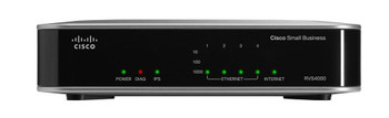 RVS4000 Cisco 4-Port Gigabit Security Router with VPN 4 x 10/100/1000Base-T LAN 1 x 10/100/1000Base-T WAN (Refurbished)