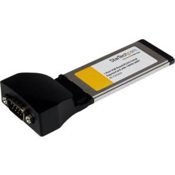 EC1S232U2 StarTech 1-Port ExpressCard to RS-232 DB-9 Serial Adapter Card