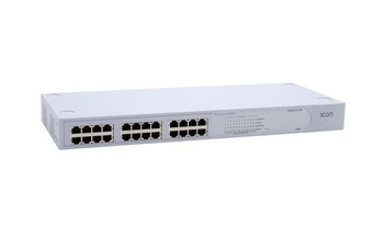 3C16471-07 3Com SuperStack 3 24-Ports 10/100Mbps BaseLine 2024 Switch (Refurbished)