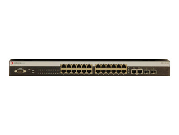 A2H124-24P Enterasys Networks 24-Ports EN Fast EN 10Base-T + 2 x SFP (mini-Gbic) +2 x 10/100/1000 SecureStack A2 External Switch (Refurbished)