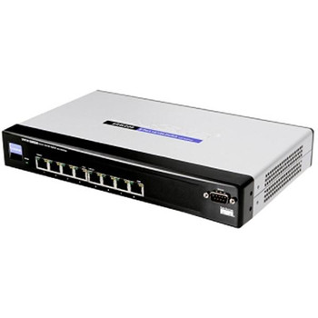 SRW208 Linksys 8-Ports 10/100 Ethernet Switch SNMP QOS with Webview (Refurbished)