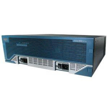 C3845-VSEC/K9-RF Cisco 3845 Integrated Services Router Bundle 4 x Network Module 4 x PVDM 2 x 10/100/1000Base-T LAN 2 x USB (Refurbished)