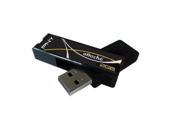 P-FD2GBAORM1-BX PNY Attache 2GB USB 2.0 Flash Drive