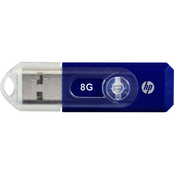 LP398LA#ABM HP Blue Mini 8GB USB 2.0 Flash Drive