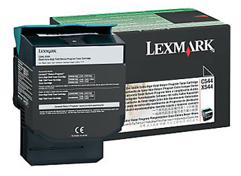 0C544X1KG Lexmark 6000 Pages Black Laser Toner Cartridge for C544 X544 Laser Printer