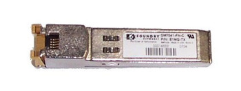 E1MG-TX Foundry 1Gbps 1000Base-TX Copper-mode 100m RJ-45 Connector SFP Transceiver Module