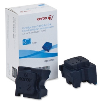 108R00990 Xerox Cyan Solid Ink Stick 2-Pack for ColorQube 8700