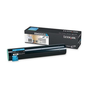 X945X2CG-B2 Lexmark 22000 Pages Cyan Laser Toner Cartridge for X940 Laser Printer