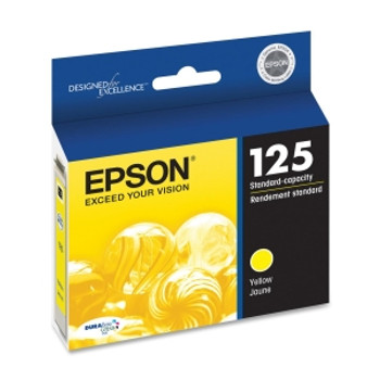 T125420 Epson Yellow Standard Capacity Ink Cartridge