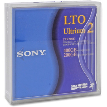 LTX200G/4 Sony 200GB(Native) / 400GB(Compressed) LTO Ultrium 2 1/2-inc