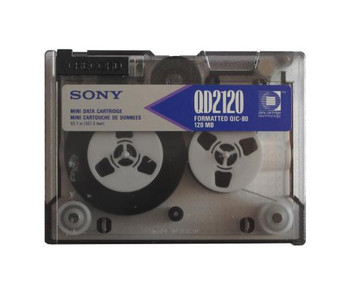 QD2120 Sony 120MB QIC-80 Mini 1/4-inch Tape Media Cartridge