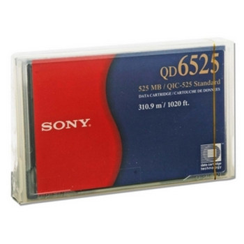 QD6525 Sony 525MB QIC-525 1/4-inch Tape Media Cartridge