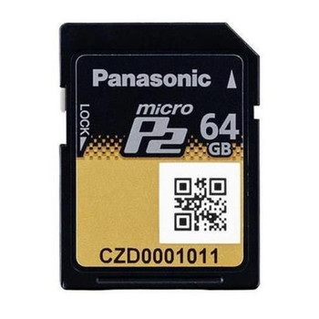 AJ-P2M064AG Panasonic 64GB microP2 UHS-II Flash Memory Card