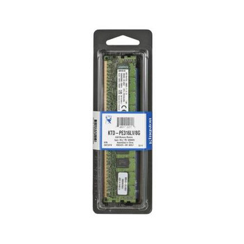 KTD-PE316LV/8G Kingston 8GB DDR3 Registered ECC PC3-12800 1600Mhz 1Rx4 Memory