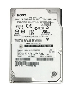 0B26025 Hitachi Ultrastar C10K900 900GB 10000RPM SAS 6Gbps 64MB Cache