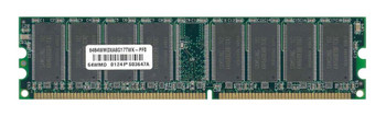 6464WMDXA8G17TWK-PF0 PNY 512MB DDR Non ECC 266Mhz PC-2100 Memory