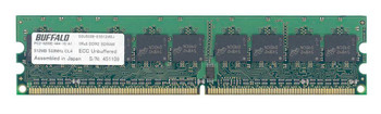 D2U533B-ES512MBJ Buffalo 512MB DDR2 ECC 533Mhz PC2-4200 Memory