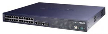 GIGAX2024B ASUS 2 x SFP mini-GBIC 24 x 10/100Base-TX 2 x 1000Base-T GigaX Ethernet Switch 2024B (Refurbished)