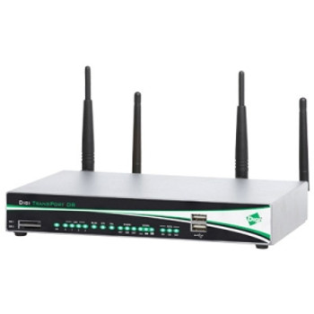 DR64-C2P1-WE2-SU Digi TransPort DR64 Wireless Router IEEE 802.11b/g 2 x Antenna ISM Band 54 Mbps Wireless Speed 4 x Network Port USB (Refurbished)