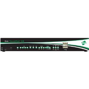 DR64-H1A1-WE2-SU Digi TransPort Wireless Router IEEE 802.11b/g 2 x Antenna ISM Band 54 Mbps Wireless Speed 4 x Network Port USB (Refurbished)