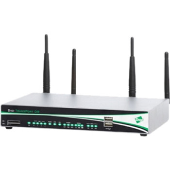 WR41-G1T1-WA1-SU Digi TransPort WR41 Wireless Router IEEE 802.11b/g 2 x Antenna ISM Band 54 Mbps Wireless Speed 1 x Network Port 1 x Broadband Port US