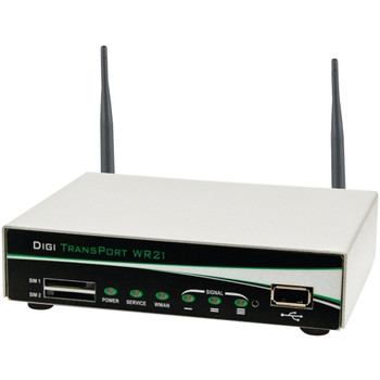 WR21-L22B-DE1-SG Digi International Transport WR21 Router - Lte Verizon (700mhz) 2 Ethernet Rs232 No Wifi Enterprise Software Package Extended Tempera