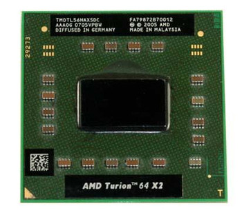 TMDTL52HAX5CTE AMD Turion 64 X2 TL-52 Dual-Core 1.60GHz 1MB L2 Cache S