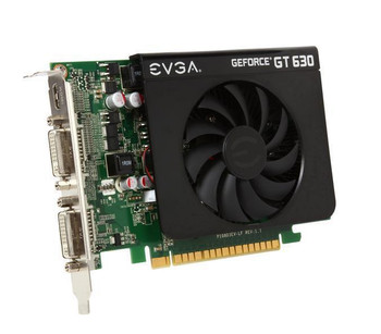 01GP32631B1 EVGA GeForce GT 630 1GB DDR3 128-bit Dual Link DVI/Mini-HD