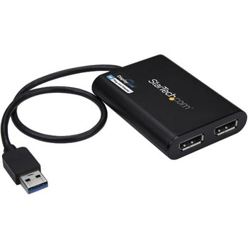 USB32DP24K60 StarTech.com USB to Dual DisplayPort Adapter 4K 60Hz USB