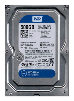 WD5000AZLX-75K2TA0 Western Digital 500GB 7200RPM SATA 6.0 Gbps 3.5" 32
