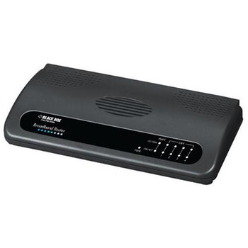 LR9603A Black Box Pure Networking Broadband Router 4 x 10/100Base-TX LAN 1 x 10/100Base-TX WAN (Refurbished)