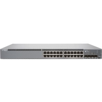 B-EX3400-24P-3C-E Juniper EX3400-24P Ethernet Switch - 24 Ports - Manageable - Gigabit Ethernet - 10/100/1000Base-T - 3 Layer Supported - Modular - Po