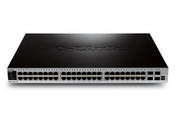 DGS-3620-52T/EI D-Link xStack Managed 48-Ports Layer 3 Switch with (4) 10Gigabit SFP+ (Refurbished)