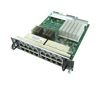 710-027493 Juniper 16-Ports Gigabit Ethernet 10/100/1000Base-T XGPIM Module (Refurbished)