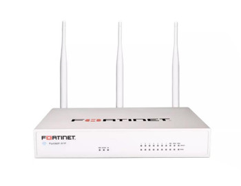FWF-61F-E-BDL-811-36 Fortinet FortiWifi FWF-61F Network Security/Firewall Appliance - 10 Port - 10/100/1000Base-T - Gigabit Ethernet - Wireless LAN IEEE 802.11 a/b/g/n/ac - SHA-256 AES (256-bit) - 200 VPN - 10 x RJ-45 -