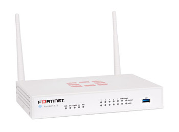FWF-51E-BDL-900-48 Fortinet FortiWiFi 51E Network Security/Firewall Appliance - 7 Port - 1000Base-T - Gigabit Ethernet - Wireless LAN IEEE 802.11a/b/g/n - AES (256-bit) SHA-1 - 7 x RJ-45 - Desktop