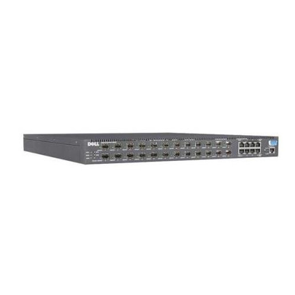6024F Dell PowerConnect 24-Ports SFP Gigabit Ethernet Switch (Refurbished)