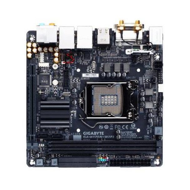 GA-H170N-WIFI Gigabyte Ultra Durable Desktop Motherboard Intel H170 Chipset Socket H4 LGA-1151 (Refurbished)
