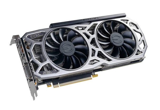 11G-P4-6591-KR EVGA GeForce GTX 1080 Ti Graphic Card 1.48 GHz Core 1.58 GHz Boost Clock 11GB GDDR5X Dual Slot Space Required