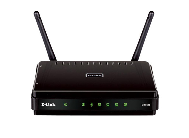 DIR-615/VM D-Link 802.11n Wireless N 300 Router (Refurbished)
