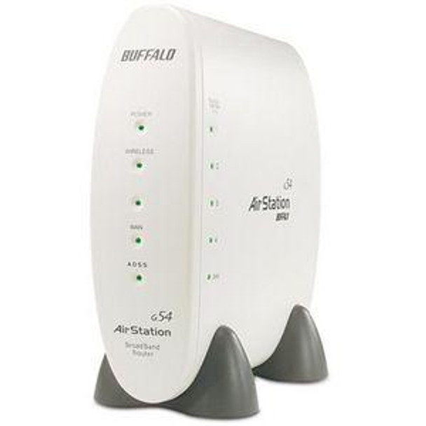 WBR2-G54 Buffalo AirStationWireless Cable/DSL Router 1 x WAN 4 x LAN (Refurbished)