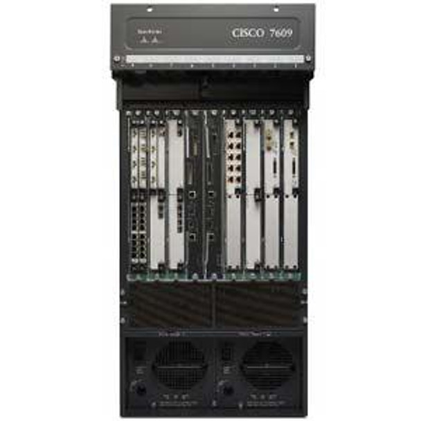 7609-SUP720XL-PS Cisco 7609 Router Chassis Ports9 Slots Rack-mountable