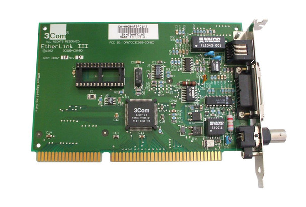 3COM3C509 3Com EtherLink III 10Mbps ISA Network Interface Card