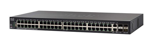 SG350X-48MP-K9-UK Cisco SG350X-48MP Layer 3 Switch - 48 Ports - Manage